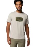 Columbia Тениска Parsons Point Short Sleeve Graphic Tee - Сиво - размер
