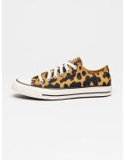 Converse Текстилни кецове Chuck Taylor All Star с принт - Тъмнокафяв/Камел