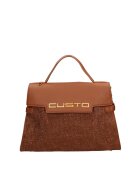 Custo Barcelona Чанта за рамо Ultra от еко кожа с релефно лого
