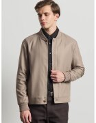 Danger Мъжко яке естествено бежово regular fit с копчета