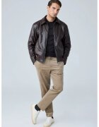 Danger Мъжко яке кафяво полиестер regular fit