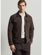 Danger Мъжко яке кафяво синтетично regular fit
