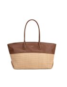 David Jones Шопинг чанта Valoria Plus със сплетен дизайн