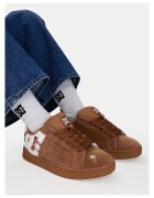 DC Shoes Дамски маратонки от набук - кафяви
