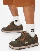 DC Shoes кецове от естествена кожа с връзки DC