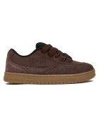 DC Shoes кецове от набук с връзки - кафяви