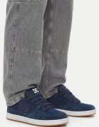 DC Shoes кецове от набук с връзки - сини