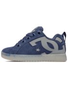 DC Shoes кецове от велур с връзки - синьо лого