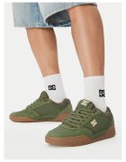 DC Shoes мъжки кецове от велур с връзки - зелени