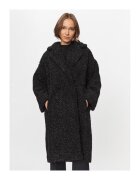 Deha Дамско палто модел D93551 - черно - 100% полиестер - размер