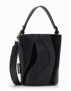 Desigual Чанта от еко кожа с капси
