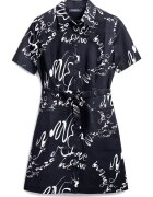 Desigual Дамска риза 25SWVW38 - Черна