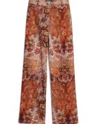 Desigual Дамски панталони оранжеви