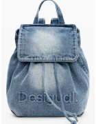 Desigual Дънкова раница с лого