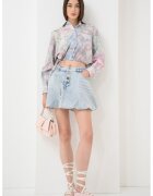 Desigual Дънкова разкроена пола