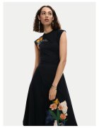 Desigual Ежедневна рокля - памук - - 95% памук