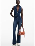 Desigual Разкроен гащеризон без ръкави