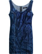 Desigual Рокля - 25SWVD01 5008 - памук/полиестер/еластан -