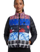 Desigual Ватирано яке с пачуърк мотив Copenhagen