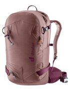 Deuter Дамска ски раница Freeride 28 SL - Бордо/Розово