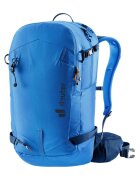 Deuter раница от полиамид 200D Rip-Stop Freerider за ски туринг/фрийрайд - система LiteSnow с Delrin U-frame - съвместима с хидратираща система 3L - джоб за лавинно ...