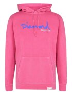 Diamond Supply Мъжка блуза lifestyle - розово - памук и полиестер