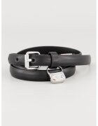 Diesel Кожен колан B-Charm с лого