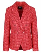 DiKa Tweed Blazer With Notched Lapels