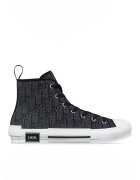 DIOR Мъжки кецове - B23 - Черен/Сребрист