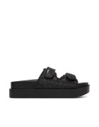 DKNY Дамски чехли K2691150 - платформа - черни