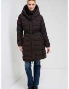 DKNY Капитонирано зимно яке с качулка