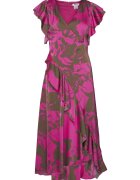 DKNY Лятна рокля - полиестер - розова