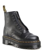 Dr Martens Дамски ботуши - естествена кожа - - закопчаване с цип