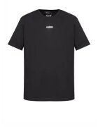 Dsquared2 Мъжка тениска с лого-плака - черна