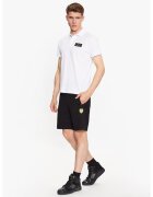 EA7 Мъжки къси панталони - Emporio Armani - Памук - Черни