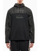 EA7 Мъжки суичър с цип TRAIN GRAPHIC SERIES M HOODIE HZ CO MONOGRAM INFILL - Памук -