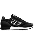 EA7 Спортни обувки за деца BLACK WHITE LACES - Екологична кожа -