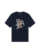 EA7 Тениска TRAIN LOGO SERIES W TEE SS BOX LOGO CROSSOVER-7W001095-AF21636-UB102