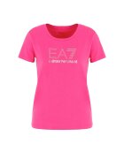 EA7 Тениска W Studs Tee Crossover - 8NTT24-TJ2HZ-1417 - Дамска - Розова