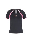 EA7 Тениска W Tee Ss Rn - 3RTT01-TJLHZ-1200 - Дамска - Черна