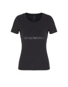 EA7 Тениска W Tee Ss Rn - 3RTT24-TJDZZ-1200 - Дамска - Черна