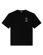 EA7 Тениска за мъже - train logo series m tee ss writings - 7M000976-AF17789-UC001 - Черна