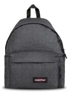 Eastpak Унисекс раница Pak'R с джоб отпред - 24 л - Черен/Меланж тъмно сиво