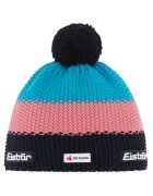 Eisbar Унисекс шапка - Star Pom Pom MU SKA E33140-AUT - Червена - 54-60 см