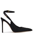 Elisabetta Franchi Дамски обувки елегантни стилето черни текстил