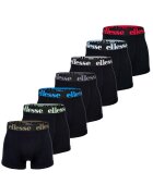 Ellesse Боксерки с лого на талията - 7 чифта - Бял/Черен/Син