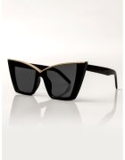 Emily Westwood Слънчеви очила Madison Cat-Eye - Черен