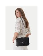 Emporio Armani Дамска чанта - естествена кожа - черна - One Size INTL