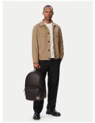 Emporio Armani раница от екологична кожа с цип за мъже - кафява - 0000306429888_NOSIZE