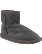 Emu Australia Grey Wallaby Mini Charcoal Boots